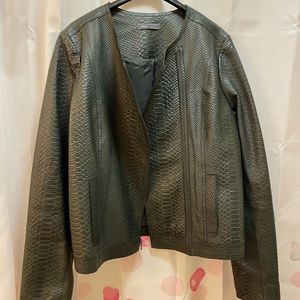 Vince Women’s Leather Jacket - Size L